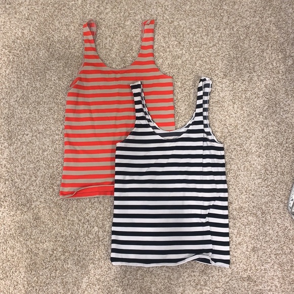 The Limited Tops - Lot of 2 Limited Striped Tanks